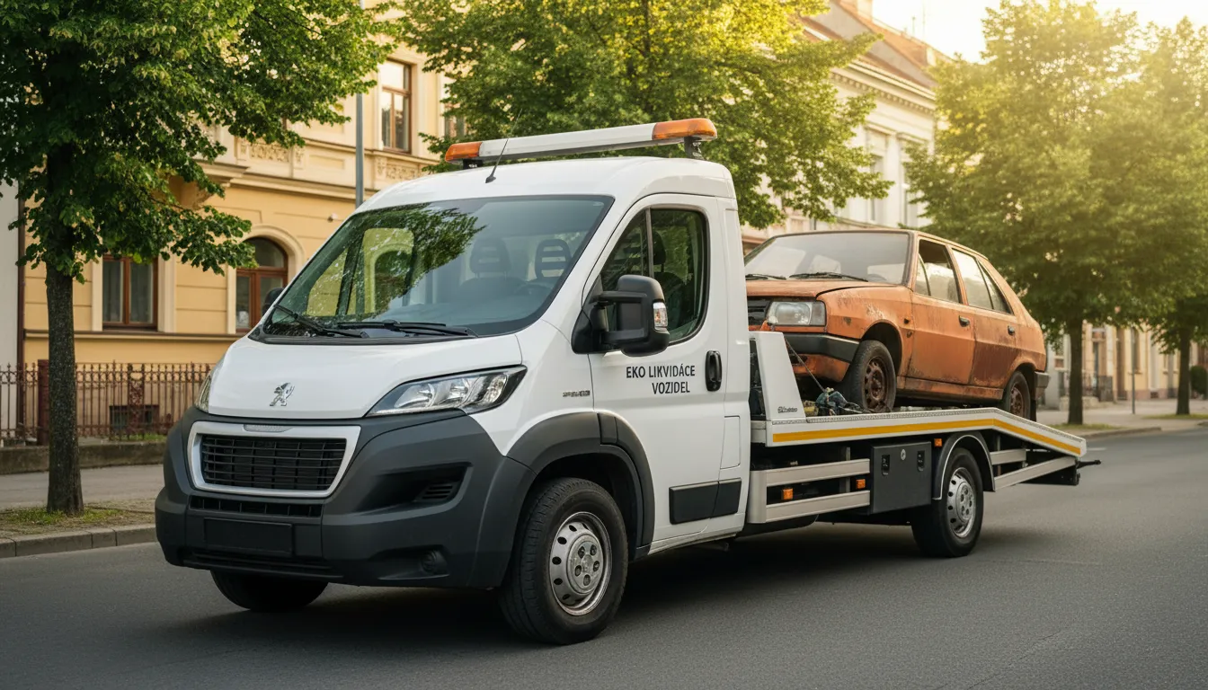 Ekologická likvidace vozidel Praha 9