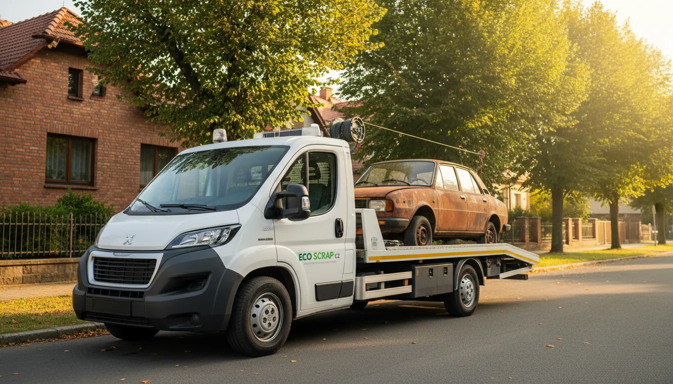 Ekologická likvidace vozidel Praha - Velká Chuchle
