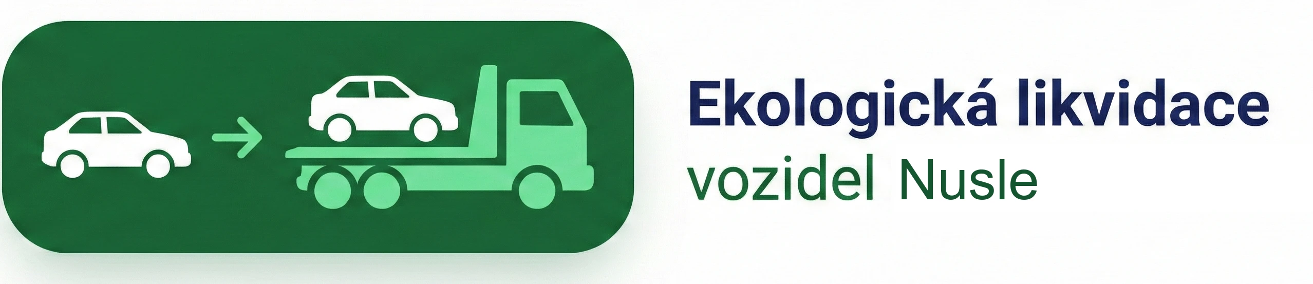 Ekologická likvidace vozidel Praha - Nusle – infografika